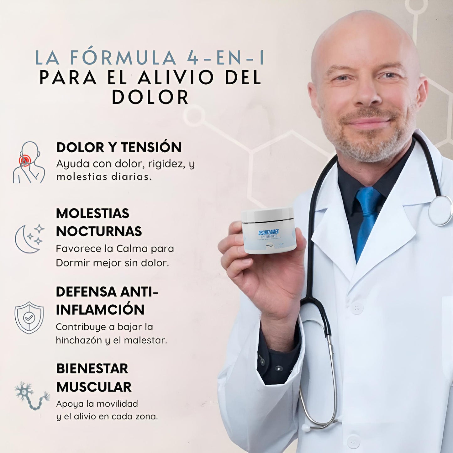 Desinflamex™ – Gel para Alivio del Dolor