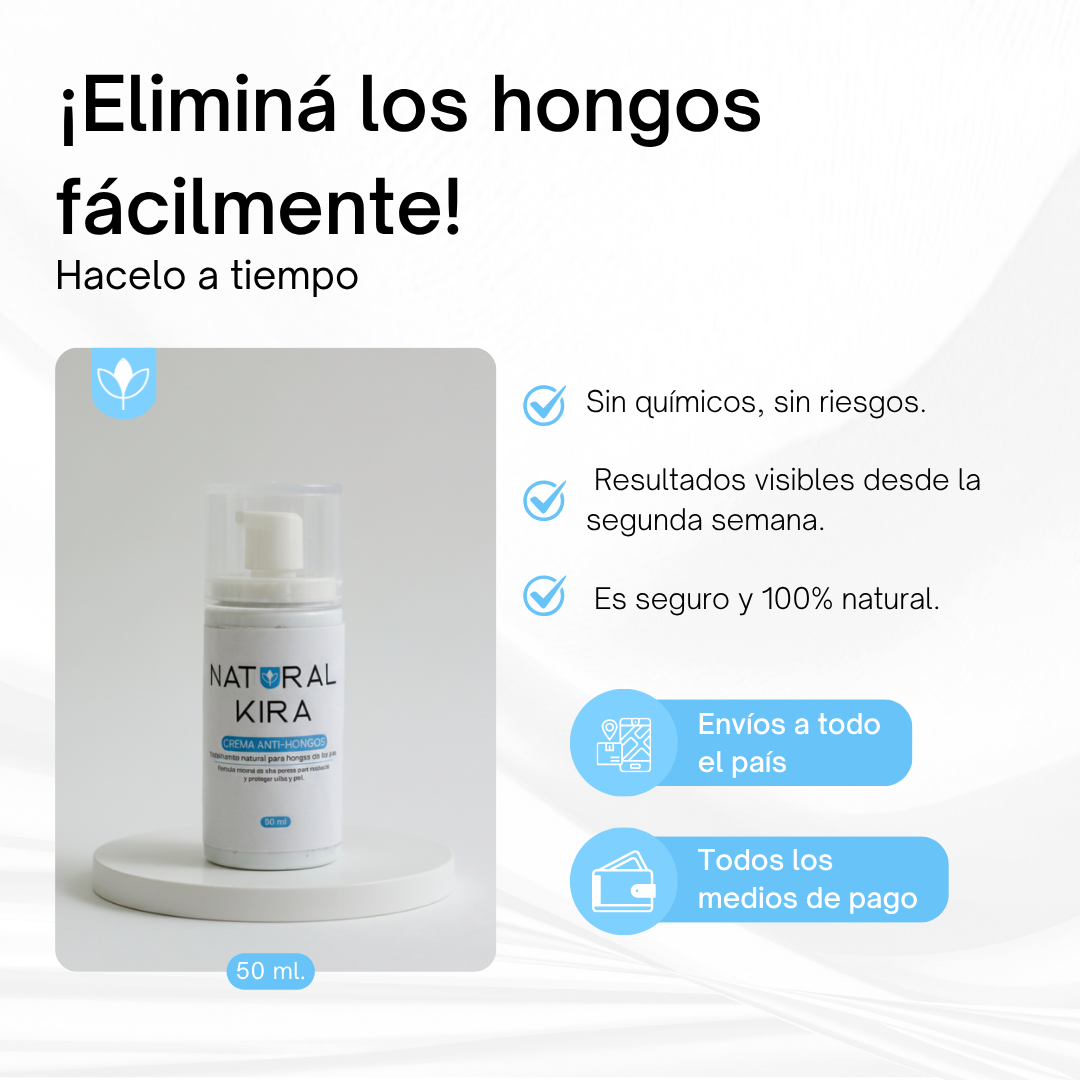Crema para Hongos de los PIES - 50ml