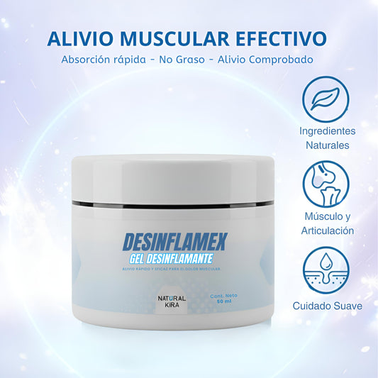 Desinflamex™ – Gel para Alivio del Dolor