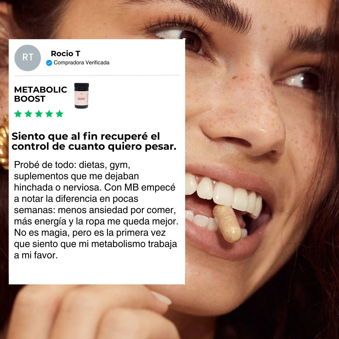 Metabolic boost - Suplemento quema grasa corporal