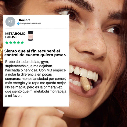 Metabolic boost - Suplemento quema grasa corporal