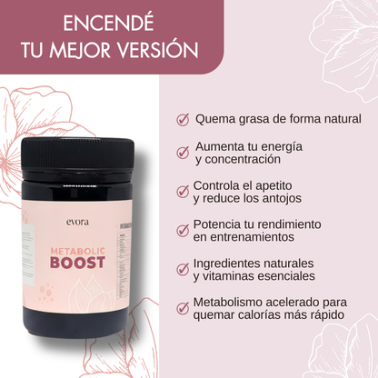 Metabolic boost - Suplemento quema grasa corporal